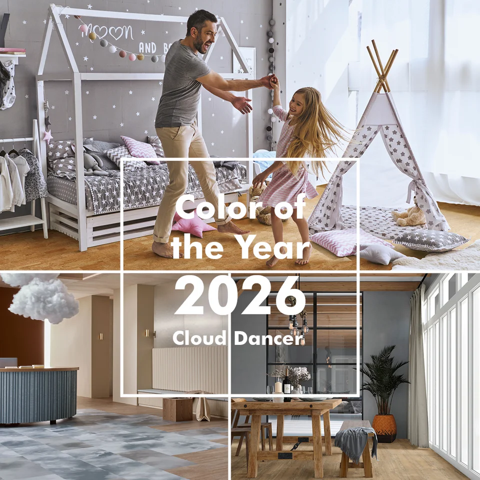 Pantone Farbe des Jahres 2026 Cloud Dancer