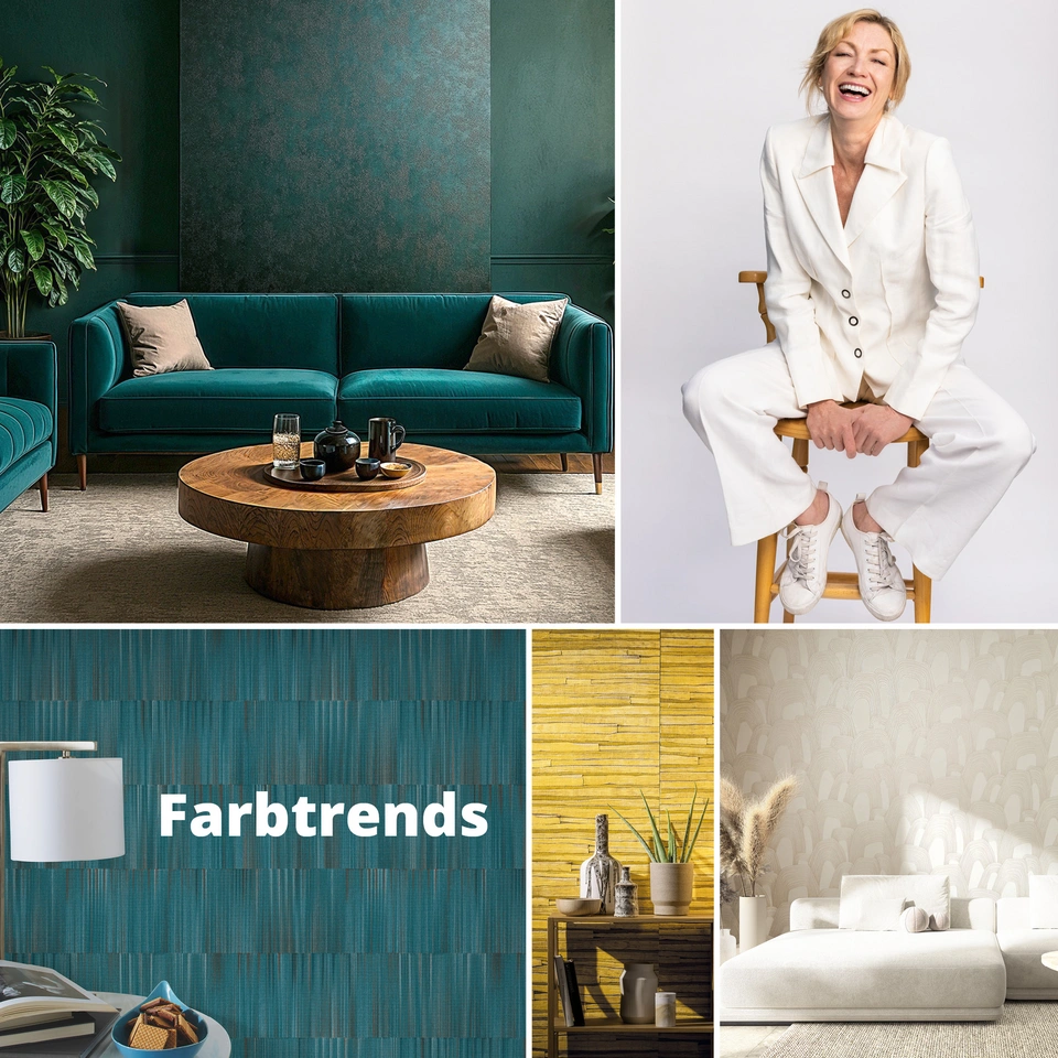 Tapetentrends 2026 Farbtrends